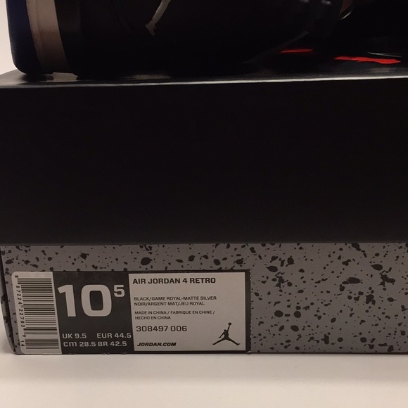 Men’s Air Jordan 4 Retro - Picture 6 of 7